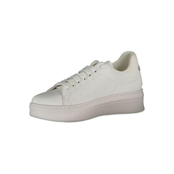 Gaelle Paris Bianco Poliuretano Women Women\'s Sneaker